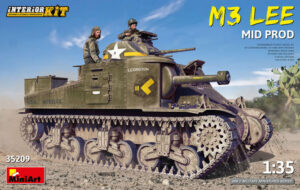 M3 Lee Mid Prodduction Kit scala 1:35