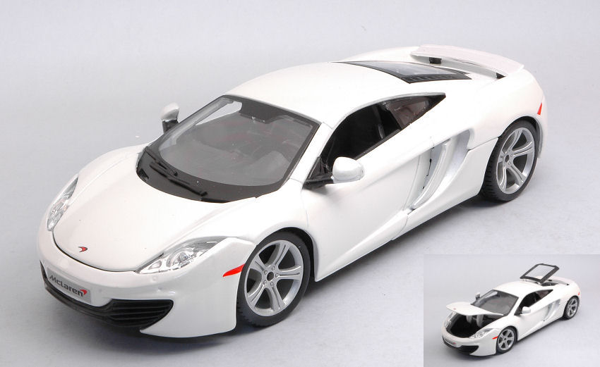 MC Laren Mp4-12C 2016 White 1:24 DS Modellismo Mc Laren Mp4-12C 2016 White scala 1:24