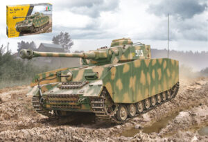 Pz.Kpfw.IV Ausf.H Kit scala 1:35 Italeri