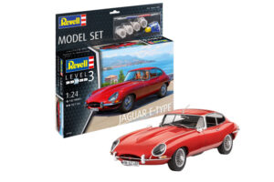 Jaguar E-Type Model Set Kit scala 1:24