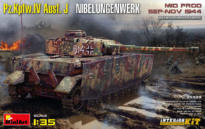 Pz.Kpfw.IV Ausf.J Nibelungenwerk scala 1:35