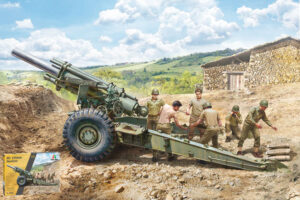 M1 155 mm Howitzer with Crew Kit scala 1:35
