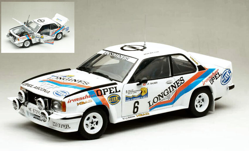 Opel Ascona B 400 N.6 Rally Int.Lana 1982 P.Balmer-F.Cavalli DS Modellismo Opel Ascona B 400 Rally Int.Lana scala 1:18