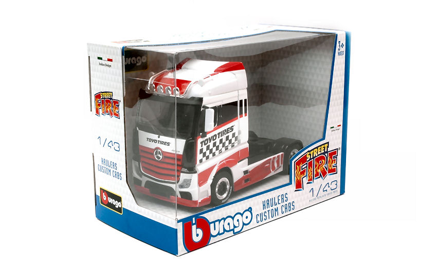 Mercedes Actros Gigaspace "Toyo Tires" 1:43 DS Modellismo Mercedes Actros Gigaspace "Toyo scala 1:43