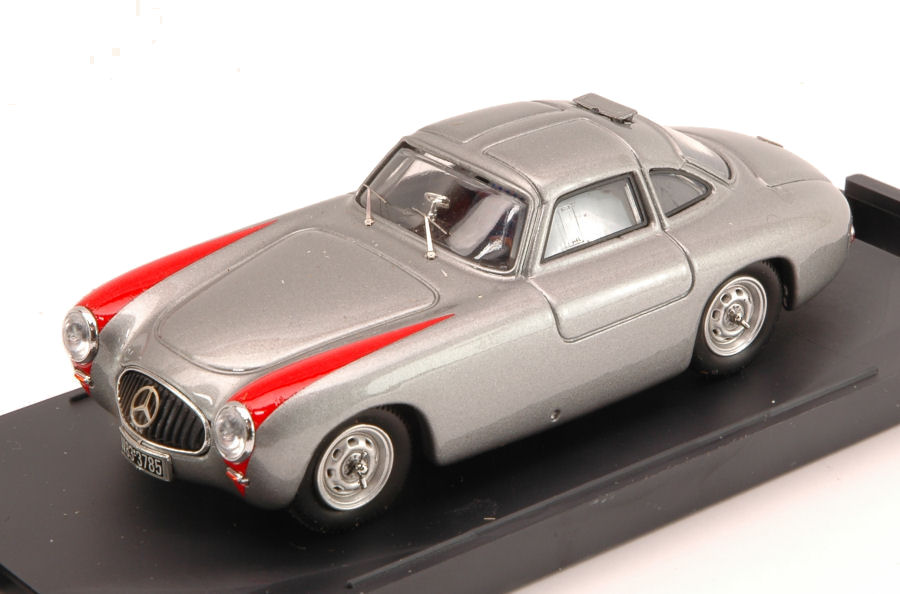 Mercedes 300 Sl Coupe' Street 1952 Silver 1:43 DS Modellismo Mercedes 300 Sl Coupe' Street scala 1:43