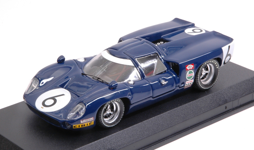 Lola T70 MKIII N.6 24 H Le Mans 1968 J.Epstein-E.Nelson 1:43 DS Modellismo Lola T70 Mkiii 24 H Le Mans 1968 scala 1:43