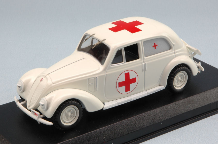 Fiat 1500 Croce Rossa Italiana 1936 1:43 DS Modellismo Fiat 1500 Croce Rossa Italiana scala 1:43