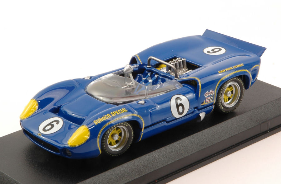 Lola T 70 MK2 N.6 Winner Can AM Mosport 1966 Mark Donohue 1:43 DS Modellismo Lola T 70 MK2 Winner Can Am scala 1:43