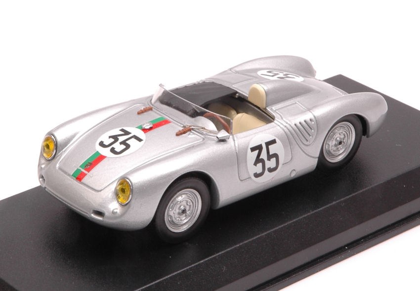 Porsche 550 RS N.35 19th LM 1959 J.Kerguen-R.Lacaze 1:43 DS Modellismo Porsche 550 RS 19th LM 1959 scala 1:43