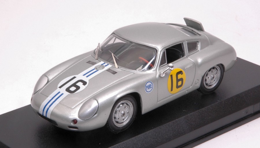 Porsche 356 B Abarth N.16 Winner Class 3 H Daytona 1963 C.Cassel 1:43 DS Modellismo Porsche 356 B Abarth Winner Class scala 1:43