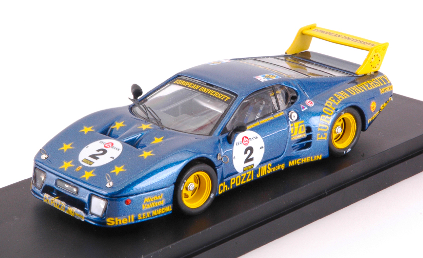 Ferrari 512 BB LM N.2 Le Mans Classic 2010 Paul Knapfield 1:43 DS Modellismo Ferrari 512 Bb LM Le Mans Classic scala 1:43