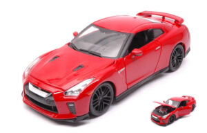 Nissan GT-R 2017 Red scala 1:24 Burago