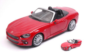 Fiat 124 Spider 2016 Red scala 1:24 Burago