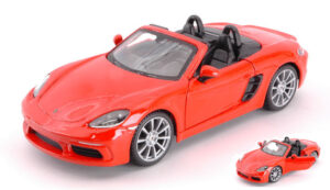 Porsche 718 Boxster Cabriolet scala 1:24