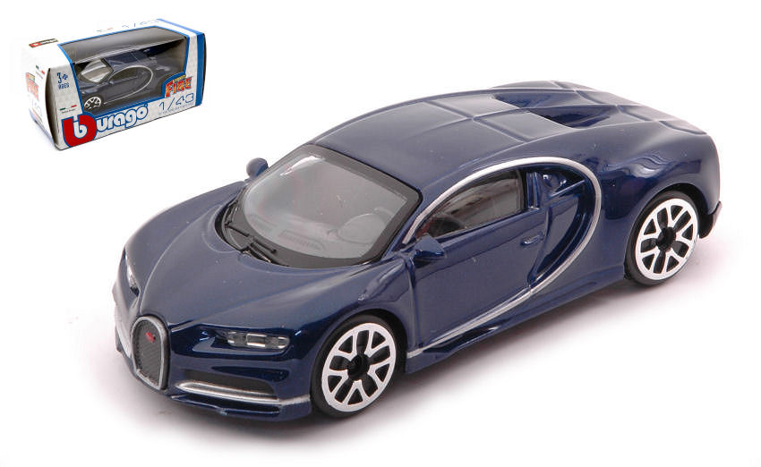 Bugatti Chiron 2016 Dark Blue 1:43 DS Modellismo Bugatti Chiron 2016 Dark Blue scala 1:43