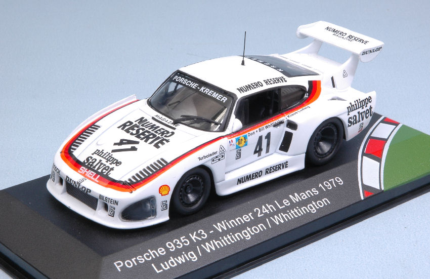 Porsche 935 K3 N.41 Winner LM 1979 K.Ludwig-B.Whittington-D.Whittington DS Modellismo Porsche 935 K3 Winner LM 1979 scala 1:43