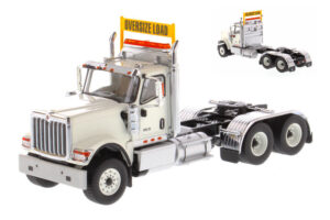 HX520 Tandem Tractor White scala 1:50