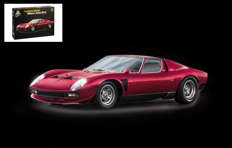 Lamborghini Miura Jota SVJ Kit 1:24 DS Modellismo Lamborghini Miura Jota Svj Kit scala 1:24