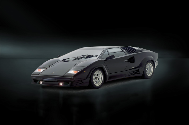 Lamborghini Countach 25mo Anniversario Kit 1:24 DS Modellismo Lamborghini Countach 25mo scala 1:24