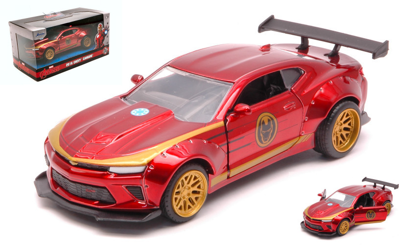 Chevy Camaro Ss 2016 Iron Man 1:32 Jada Toys DS Modellismo Chevy Camaro Ss 2016 Iron Man scala 1:32