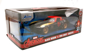 Chevy Corvette 1966 Black Widow scala 1:24