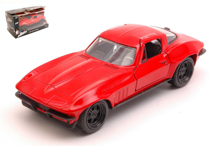 Letty Chevy Corvette Fast & Furious Red 1:32 Jada Toys DS Modellismo Letty Chevy Corvette Fast scala 1:32