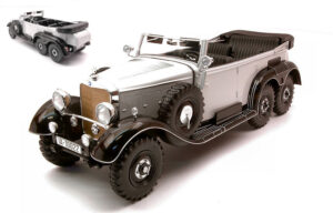 Mercedes G4 Light Grey/Black scala 1:18
