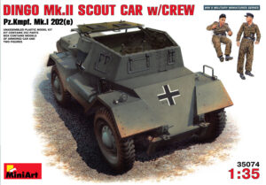Dingo Mk II scala 1:35 Miniart