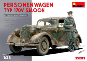 Personenwagen Typ 170V Saloon Kit scala 1:35