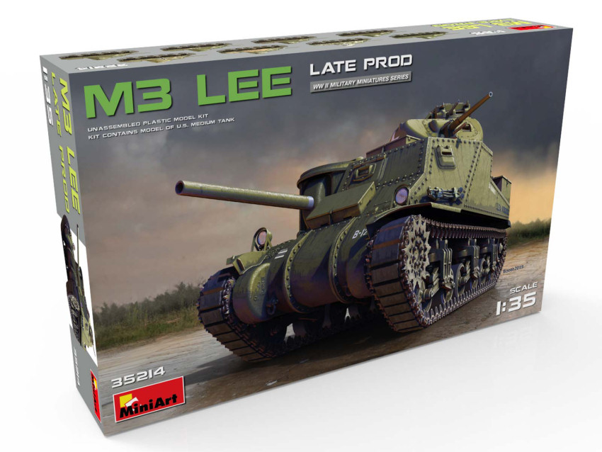 M3 Lee Late Production Kit 1:35 DS Modellismo M3 Lee Late Production Kit scala 1:35