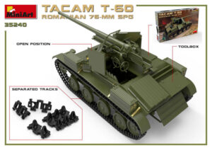Romanian 76 mm Spg Tacam T-60 scala 1:35