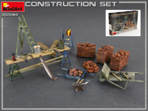 Construction Set Kit scala 1:35 Miniart