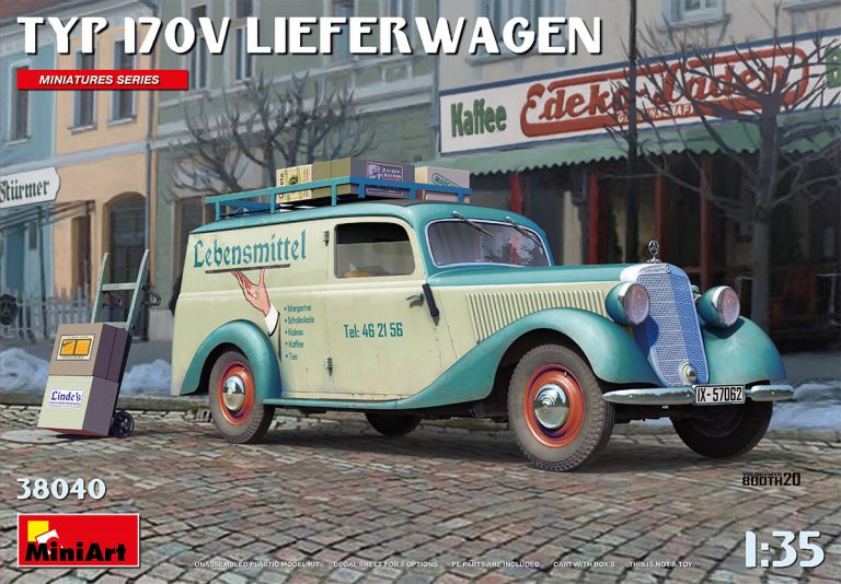 Typ 170V Liefenwagen Kit 1:35 DS Modellismo Typ 170V Liefenwagen Kit scala 1:35 Miniart