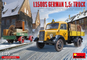 L1500S German 1,5T Truck Kit scala 1:35