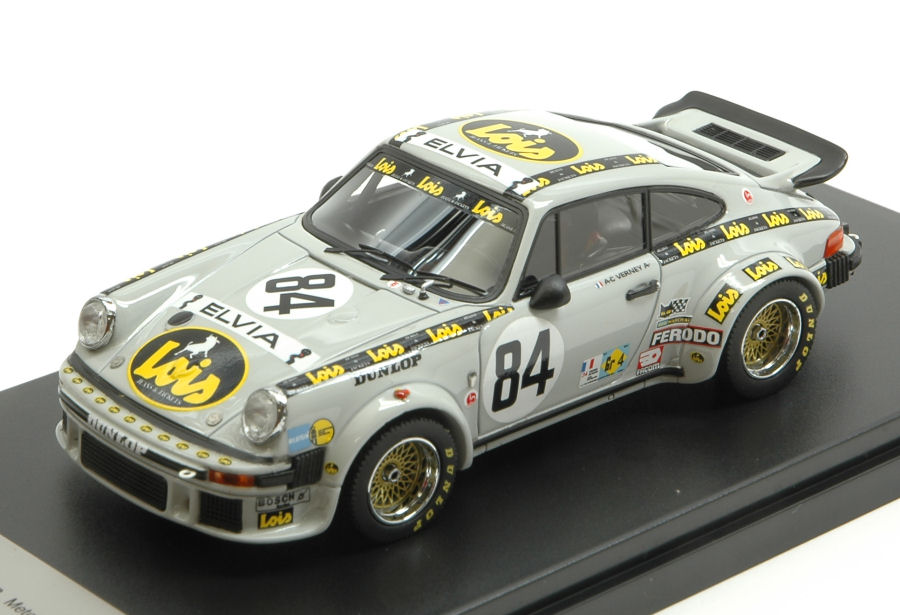Porsche 934 N.84 19th LM 1979 A.C.Verney-P.Bardinon-R.Metge 1:43 DS Modellismo Porsche 934 19th LM 1979 scala 1:43