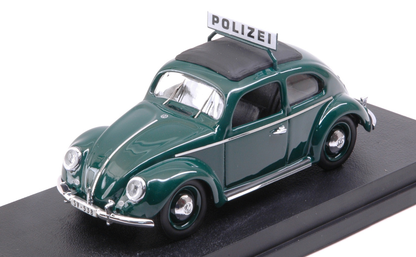 VW Maggiolino Polizei 1953 1:43 DS Modellismo VW Maggiolino Polizei 1953 scala 1:43 Rio