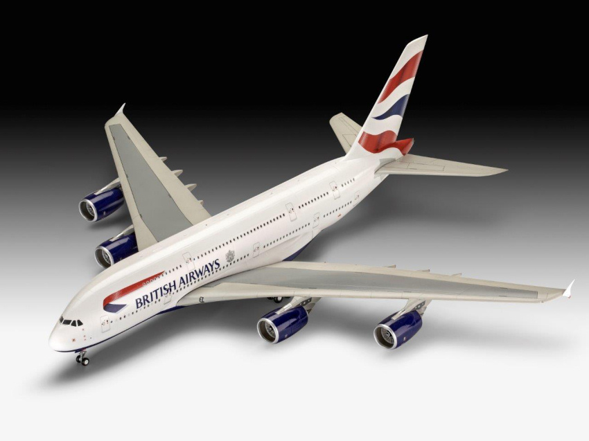 A380-800 Emirates Kit 1:144 DS Modellismo A380-800 Emirates Kit scala 1:144 Revell