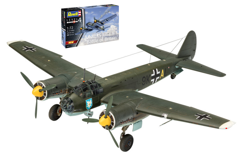 Junkers Jubb A-1 Battle of Britain Kit 1:72 DS Modellismo Junkers Jubb A-1 Battle Britain scala 1:72