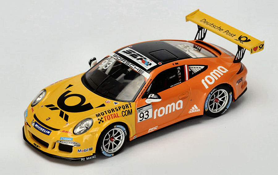 Porsche Carrera Cup N.93 Deutschland Champion 2015 Philipp Eng 1:43 DS Modellismo Porsche Carrera Cup Deutschland scala 1:43
