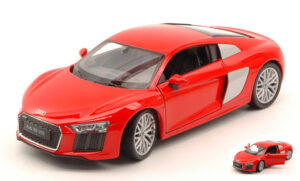 Audi R8 V10 2016 Red scala 1:24 Welly