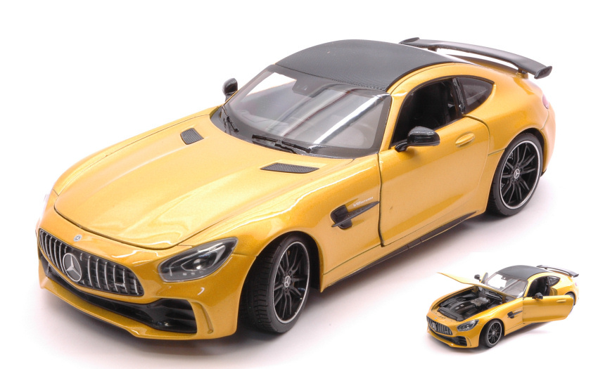 Mercedes AMG GT R Metallic Yellow 1:24-27 DS Modellismo Mercedes AMG GT R Metallic Yellow scala 1:24
