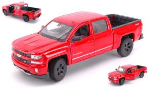 Chevrolet Silverado Red -27 scala 1:24 Welly
