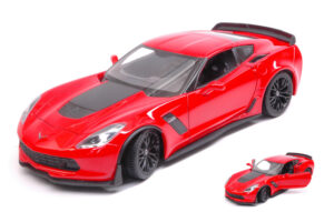Chevrolet Corvette Z06 Red scala 1:24 Welly