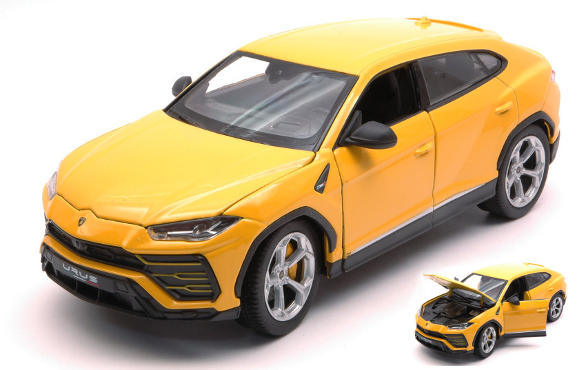 Lamborghini Urus Yellow 1:24 DS Modellismo Lamborghini Urus Yellow scala 1:24 Welly