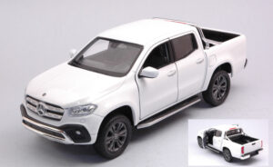 Mercedes X-Class White -27 scala 1:24 Welly