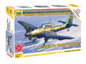 JU-87 B2/U4 Stuka W/Ski Kit scala 1:72