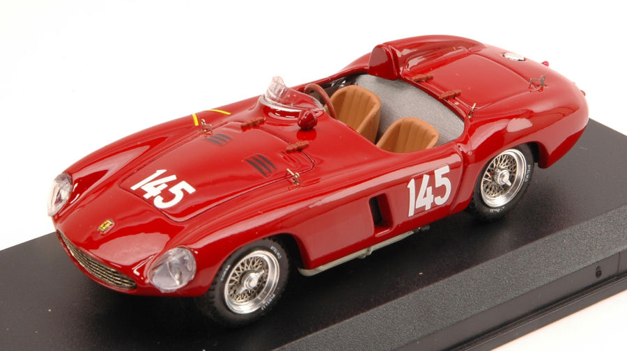 Ferrari 750 Monza N.145 Tiefencastel 1956 P.Monteverdi 1:43 DS Modellismo Ferrari 750 Monza Tiefencastel scala 1:43