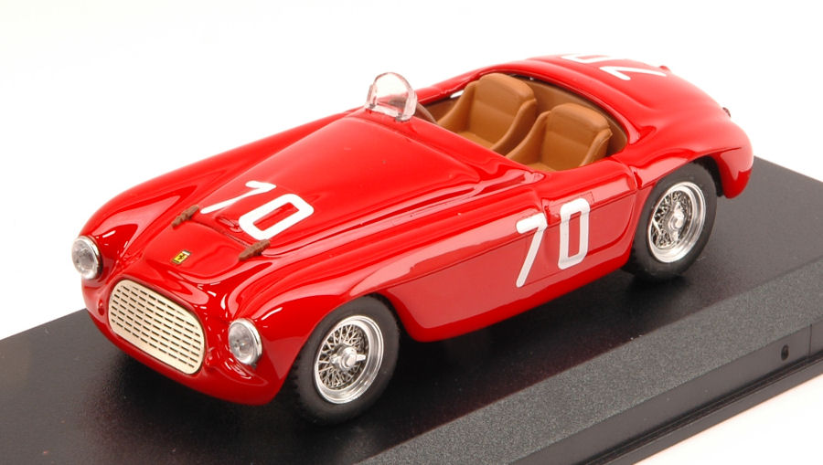 Ferrari 166 MM Spider N.70 DNF Targa Florio 1952 E.Giletti 1:43 DS Modellismo Ferrari 166 Mm Spider Dnf Targa scala 1:43
