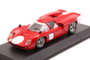 Lola T 70 Coupe 1967 Prova Red scala 1:43