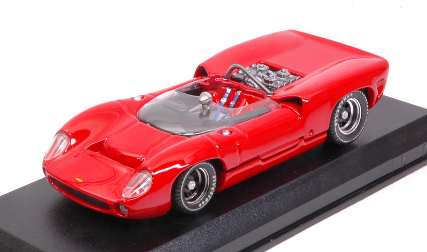 Lola T70 Spyder Prova 1965 Red 1:43 DS Modellismo Lola T70 Spyder Prova 1965 Red scala 1:43